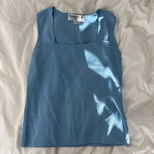 Joseph A Women's Blue Sleeveless Top